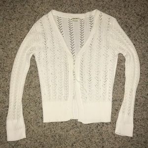 cardigan with tie front and